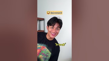 How INTROVERTS vs EXTROVERTS make friends 🤪 @davidmatthew_ #shortsfeed