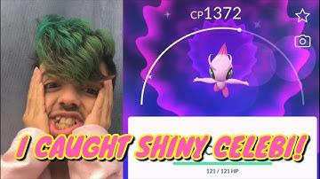 I caught SHINY CELEBI!!! {Pokémon GO Tour: Sinnoh Celebration}