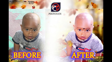 BABY PHOTO MANIPULATION || ADOBE PHOTOSHOP EDITING TUTORIAL