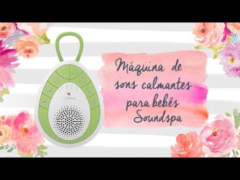 Máquina de barulho branco (white noise) calmante para bebê