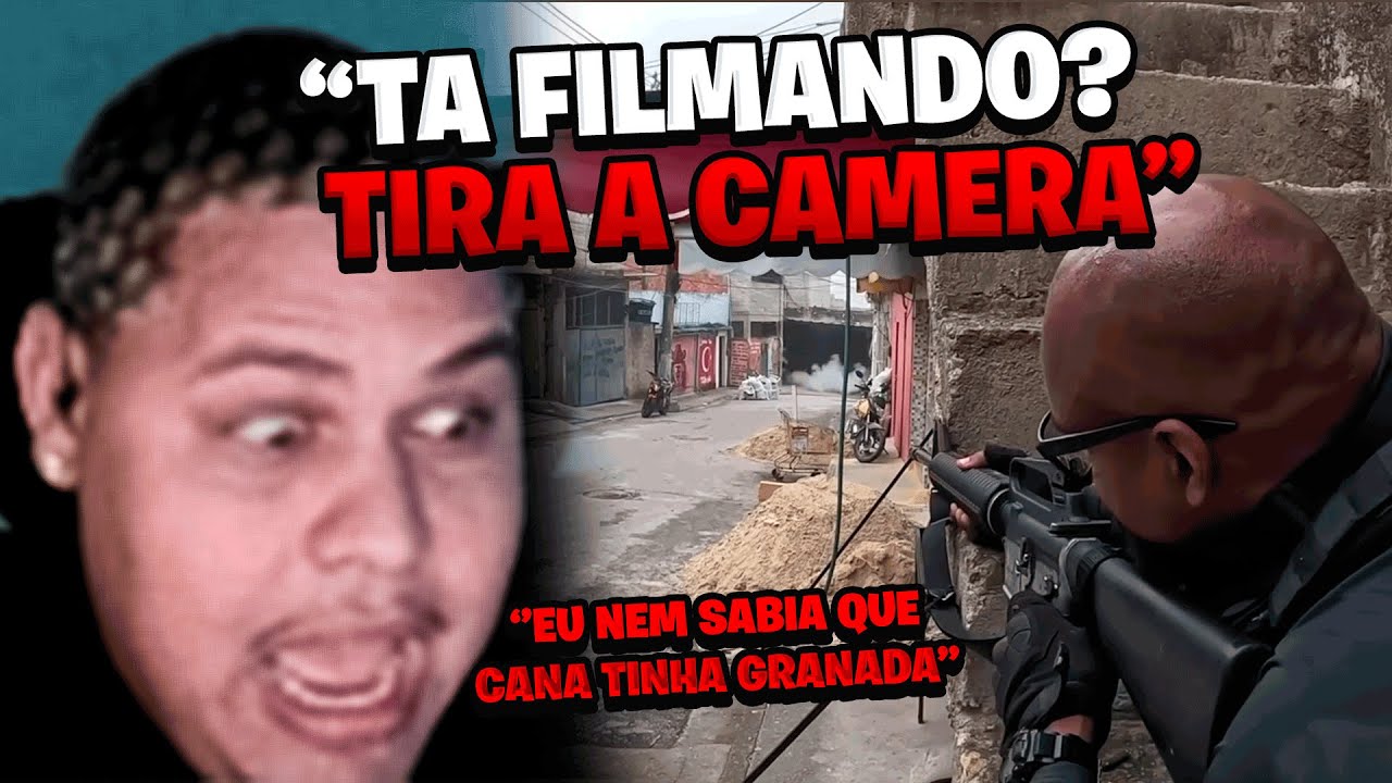 JMDECK REAGINDO - INTENSO TIROTEIO NA OPERAÇÃO NO COMPLEXO DA PENHA