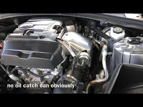 installing zzp oil catch can on my 2019 2.0 turbo camaro - YouTube