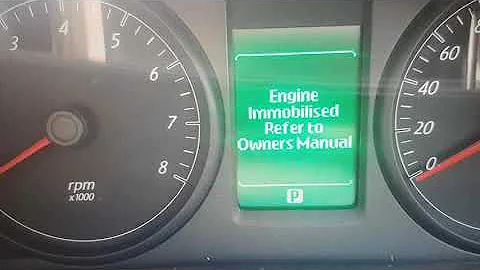 Holden commodore imobiliser issue. ve