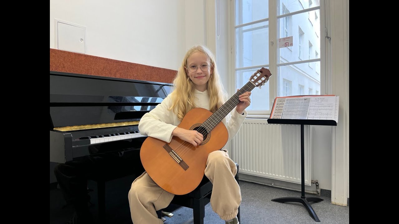 Vasylisa Khrystych playing for Alhambra Guitar Competition on 19th of October, 2024