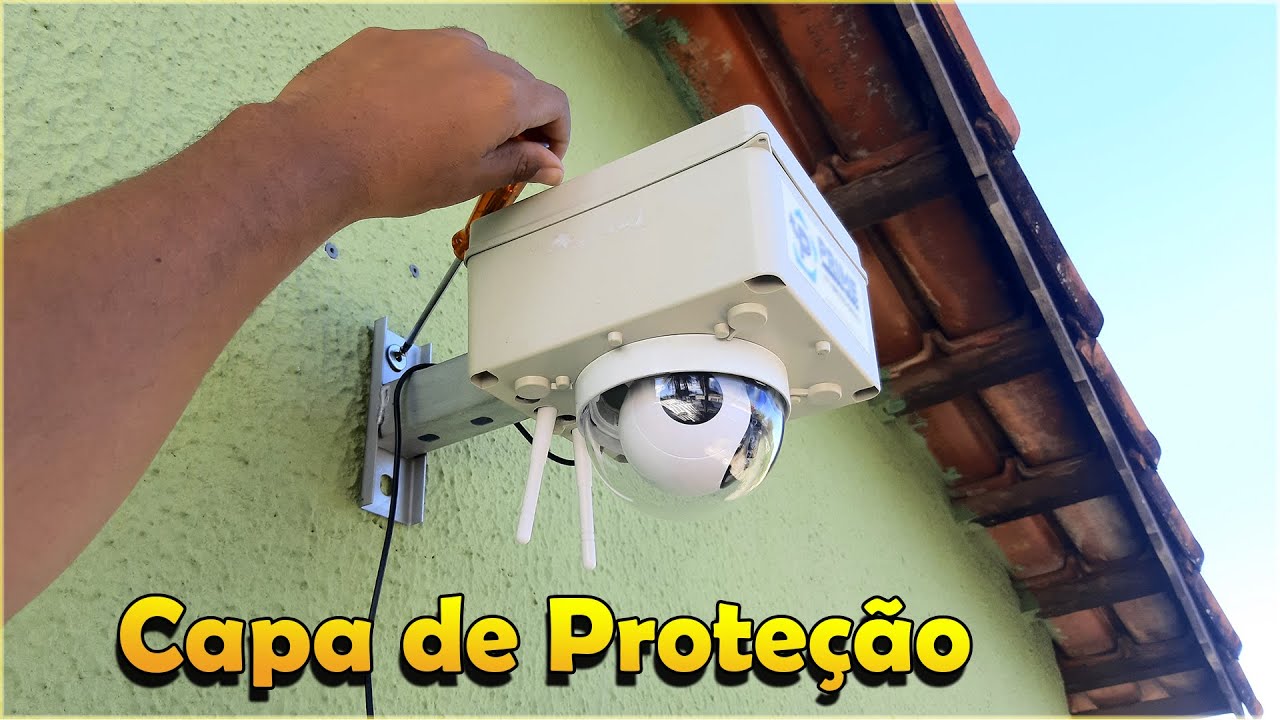 PROTEÇÃO EXTERNA PARA CÂMERA IP ROBOZINHO UNBOXING + TESTE - YouTube