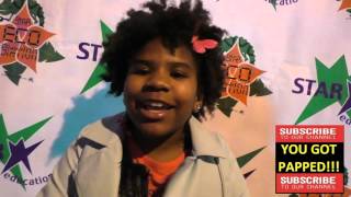 Trinitee Stokes at the Night On Broadway! The Kid's Zone in Downtown Los Angeles
