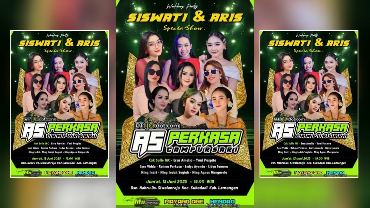 🔴 LIVE STREAMING _ AS PERKASA CAMPURSARI  _ LIVE SIWALANREJO SUKODADI LAMONGAN 13 JUNI 2025