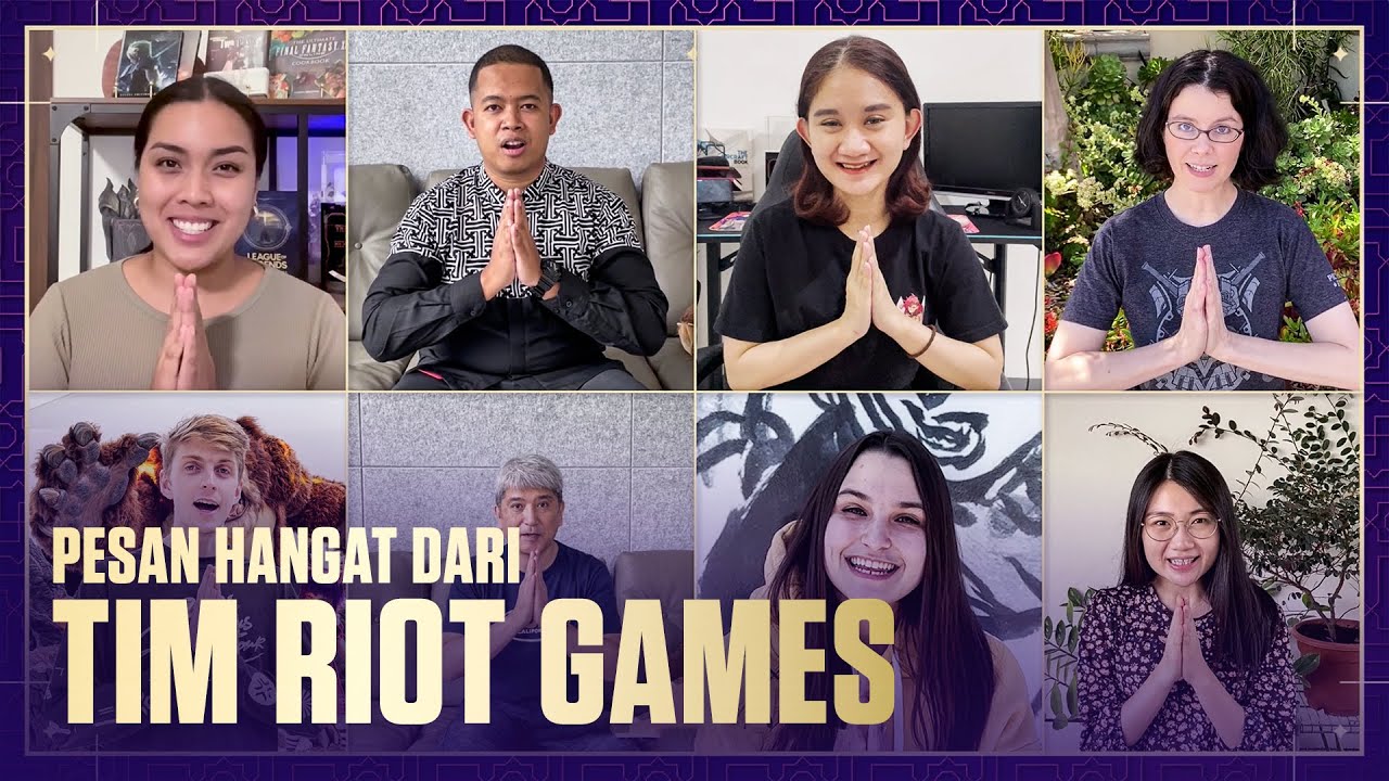 Pesan hangat dari Riot Games - YouTube