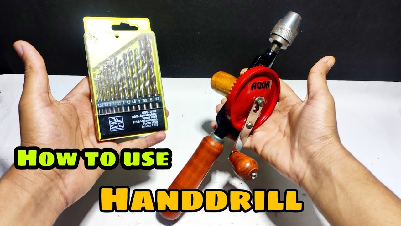 How to use hand drill machine Creator boy Inventious YouTube