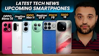 Top Upcoming Smartphones November 2025 ? OnePlus 15R, iQO0 Neo 11, Poco F8 & Tech News