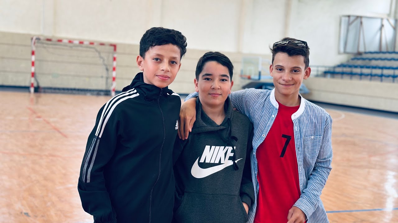 اول فيديو مع شباب 😂❤️