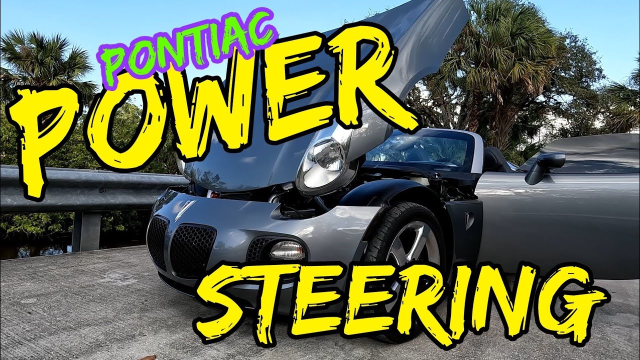 HOW TO CHANGE POWER STEERING FLUID PONTIAC Solstice / SATURN Sky YouTube