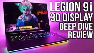 Famous INSANE $5000 Gaming Laptop with 3D Display! Legion 9i Deep Dive Review of the 3D Display Profile