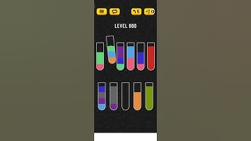 water sort puzzle - level 800
