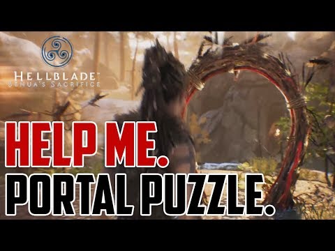 Hellblade Senua's Sacrifice : How to Solve Gate / Portal Puzzle (Second Puzzle Solution)