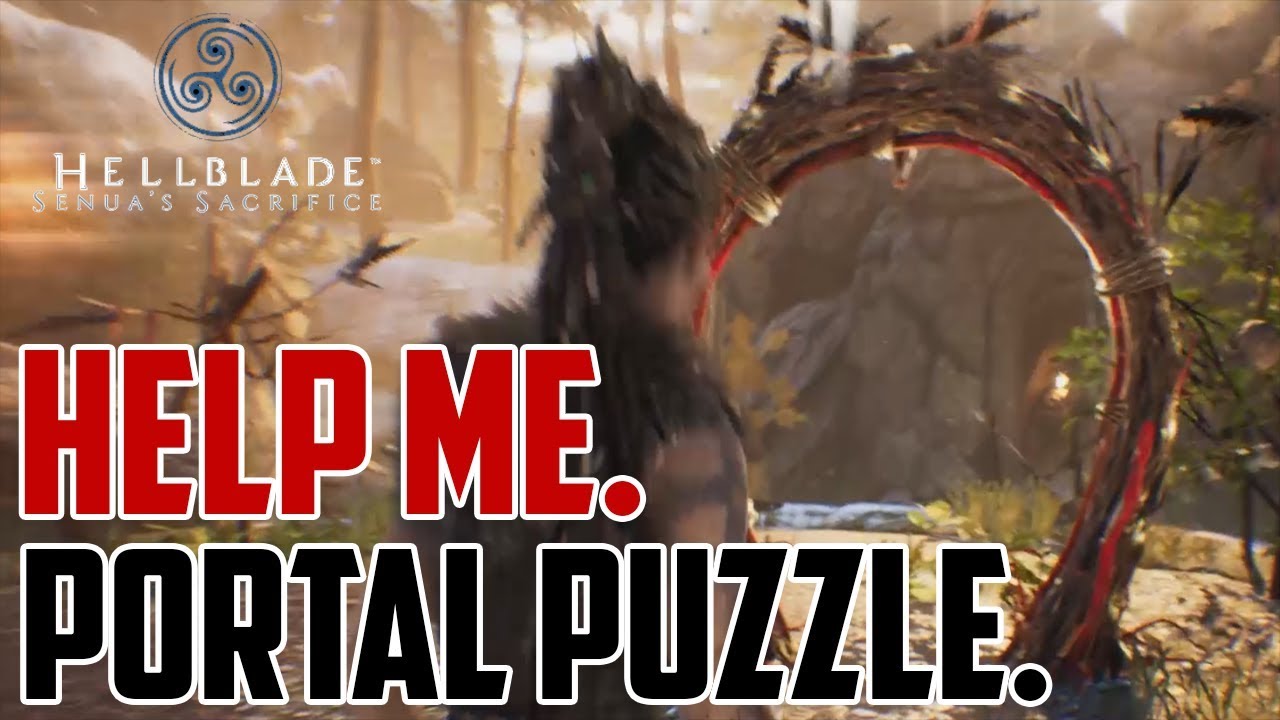 Hellblade Senua's Sacrifice : How to Solve Gate / Portal Puzzle (Second Puzzle Solution)