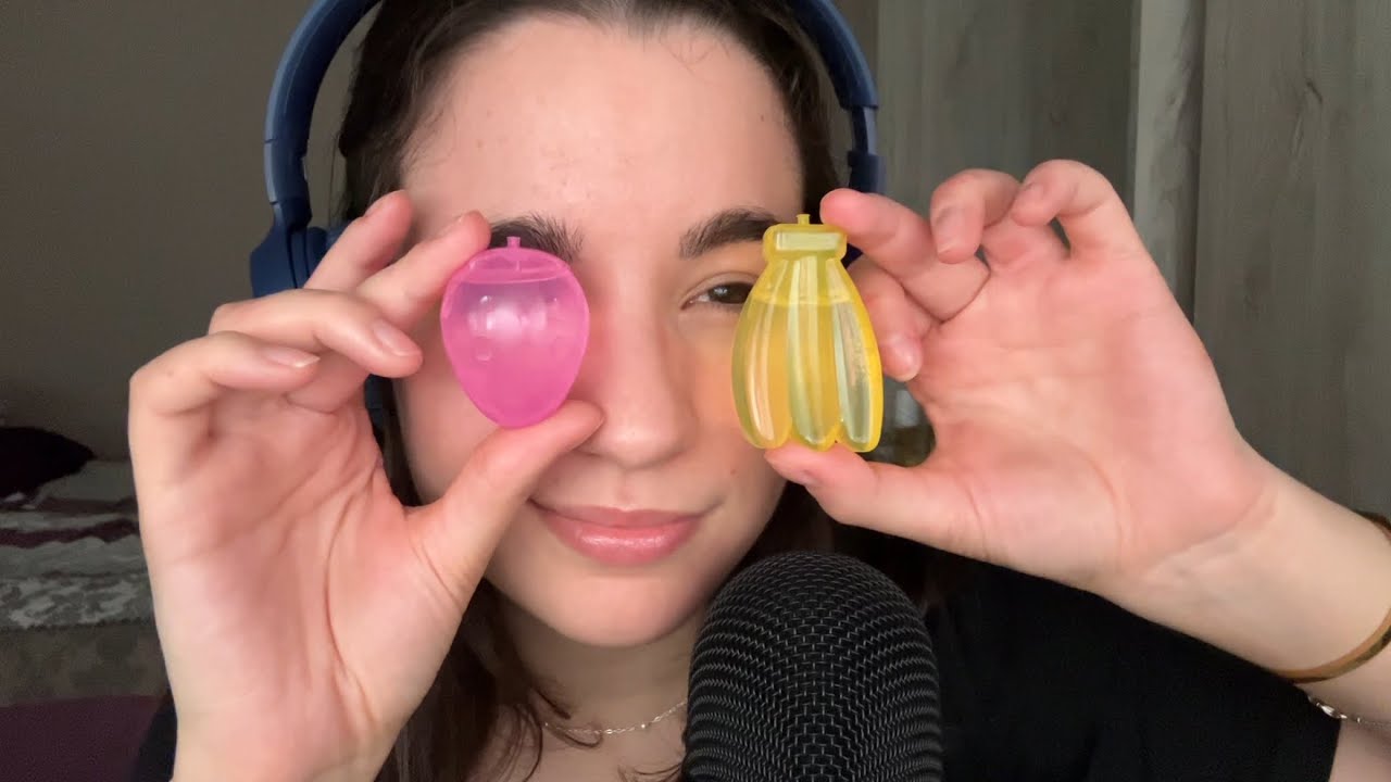 ASMR sonidos de agua con cubitos 🧊