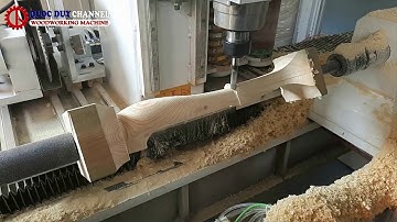 Máy tiện cnc đa năng 4 trục đa năng SM-TJ-1220 I Máy tiện chân bàn -chân ghế