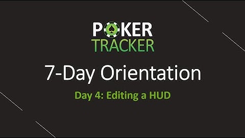 How to Create and Edit a Poker HUD | PokerTracker 4 Orientation Day 4