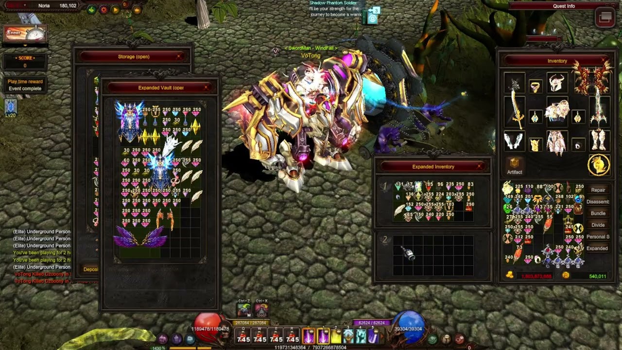 MU online (Global MU) | Rảnh háng, xoay cánh cấp 5 xả xì trét