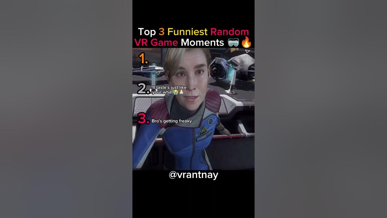 Top 3 Funniest Random VR Game Moments 🥽🔥#funny #vr #shorts #tiktok