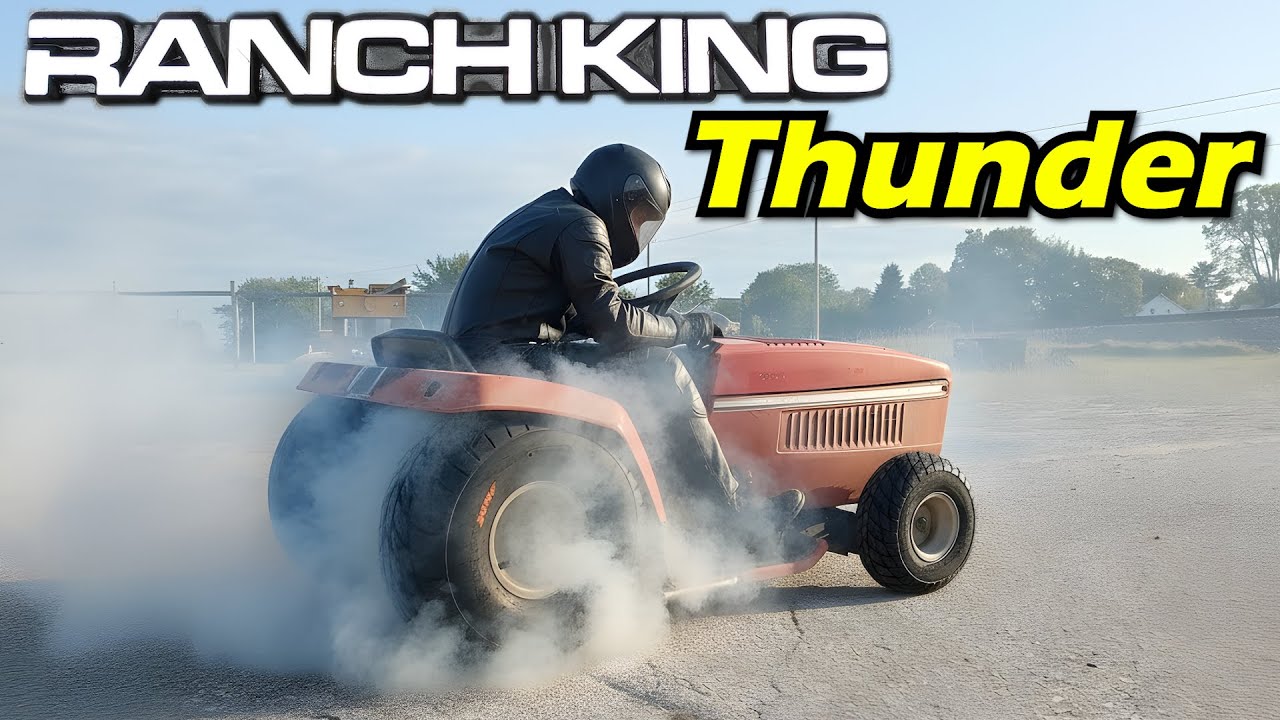 Building ‘Ranchking Thunder’ | Junk Mower to Racing Machine 🛠️🔥 (Original Song)