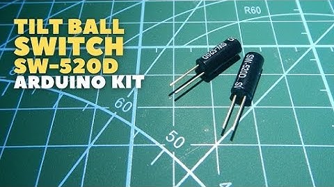 Tilt Ball Switch SW-520D | Alarm Activated | #Arduino Kit (Filipino)