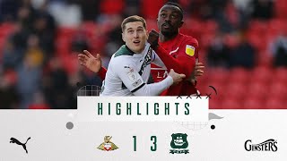 Highlights | Doncaster Rovers 1-3 Plymouth Argyle