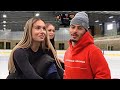 Braeden On The Ice With Two Baddies As His Coaches!