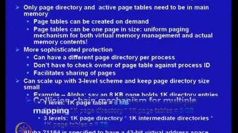 Mod-21 Lec-30 Virtual Memory (Contd.)