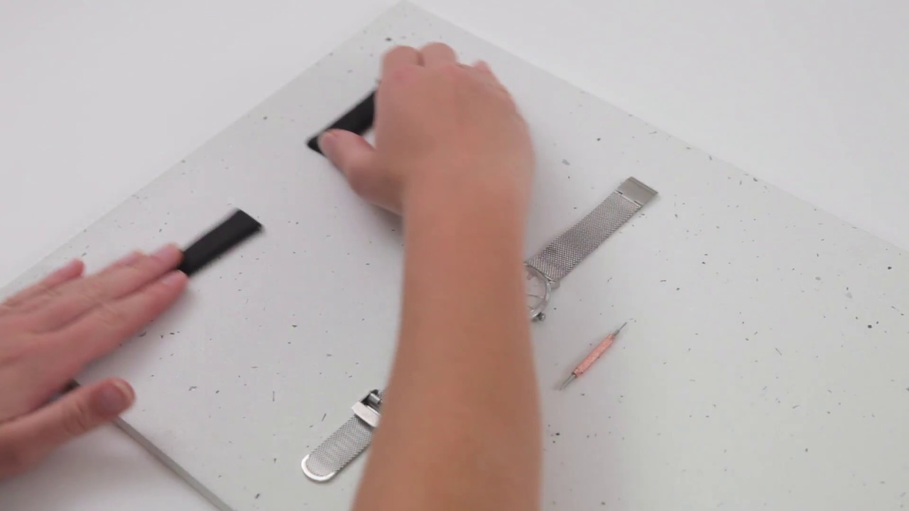 How To Change Your Watch Strap - YouTube