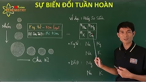 Hóa học 10 bài 9 sự biến đổi tuần hoàn năm 2024