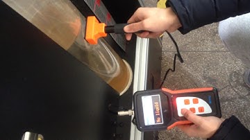 Operation Video of HS MLI Portable Ultrasonic Liquid Level Indicator
