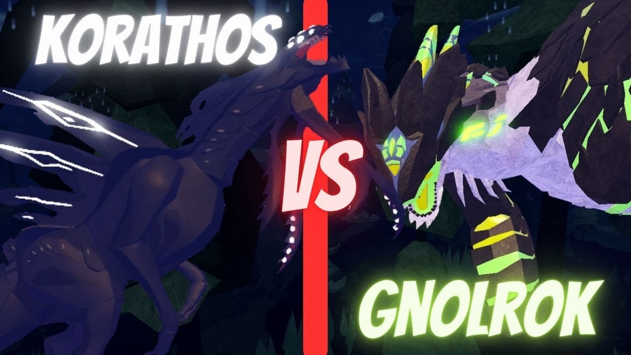 RAIQUAZOK VS KORATHOS!  Creatures of Sonaria 