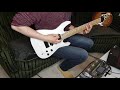 Djent Riffs - on Mooer GE 200 - update 2.0 - Jackson DKA 7 Pro Dinky 7, Dimarzio D-activator