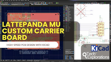 Custom LattePanda Mu Carrier Board with KiCad - Let