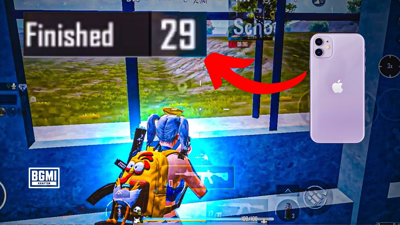 Solo Vs Squad Gameplay  | BGMI clutches | Iphone 11 bgmi test | Iphone 11 gameplay bgmi