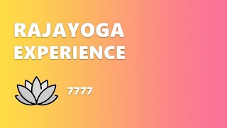 777  - My Experience With Raja Yoga -  (Tamil Video) Series #1