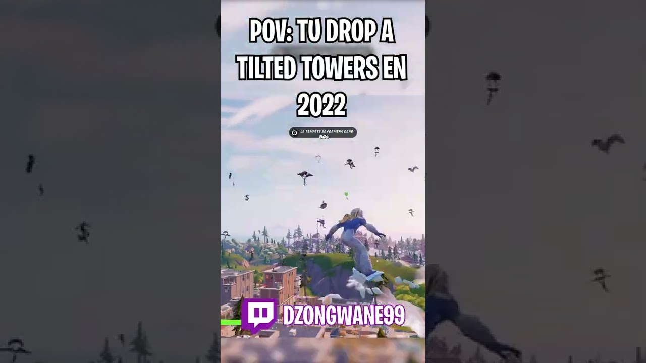 POV : TU DROP A TILTED TOWERS EN 2022