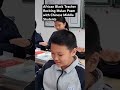 African Black Teacher Reciting  木兰 Mulan Poem with Chinese student #learnchinese9ja #blackinchina
