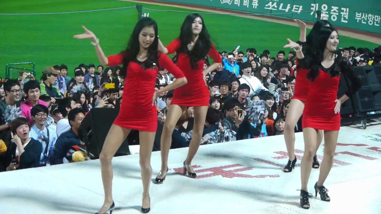 롯데자이언츠 치어리더 '나혼자' 1080p