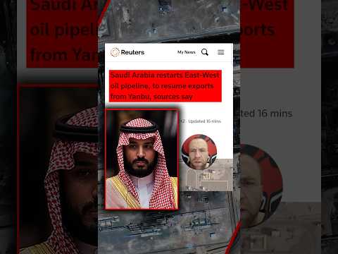 Video BREAKING: Saudi Arabia restarts East-West oil pipeline after drone strikes - Reuters