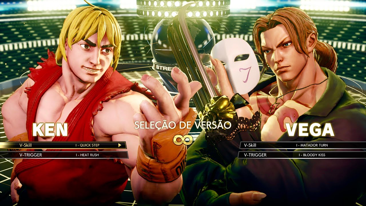 Ken-vs-Vega  Street Fighter RPG Brasil