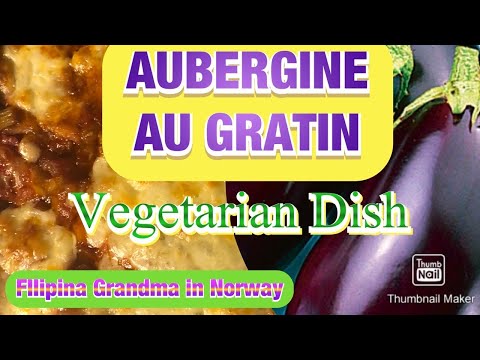 Video: Nceb Thiab Eggplant Julienne