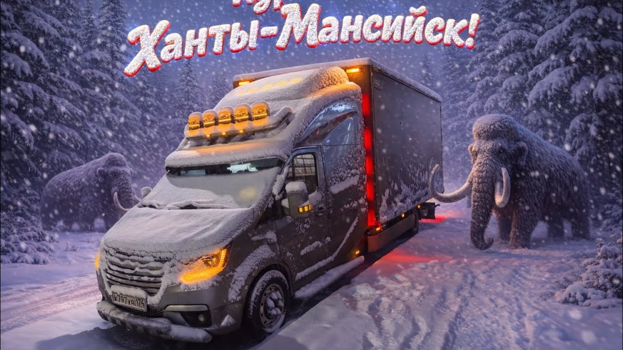 Рейс в Ханты-Мансийск 🥶по пути заехал в Тобольск, искупаться в источники 💪