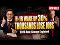NEW RULE H 1B Minimum Wage Jumping 30% — Thousands of Jobs at Risk in 2026