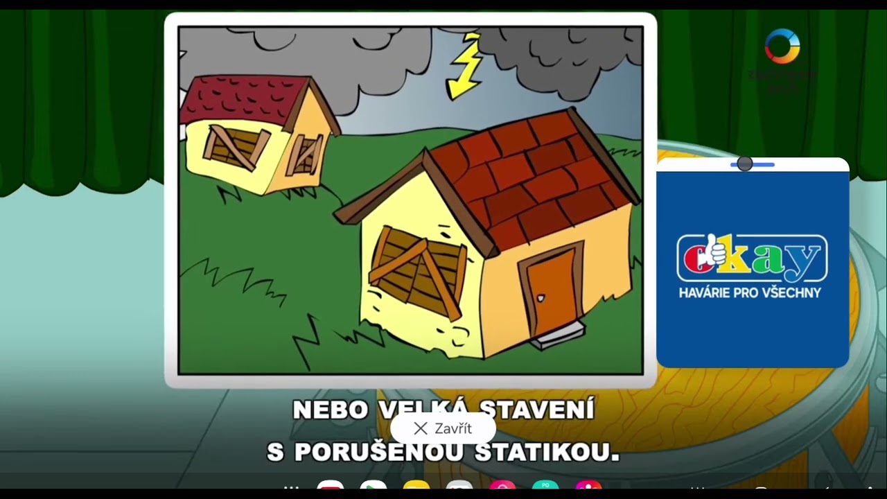 Okay pro všechny - ochrana před bleskem.