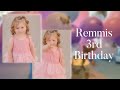 My daughters 3rd birthday! + Birthday party!! /young mom vlog