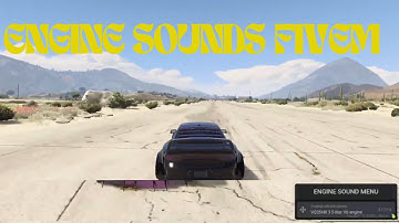 [QB/ESX/Standalone] Engine Sounds FiveM | fivem scripts | QBCore Scripts | Standalone Scripts