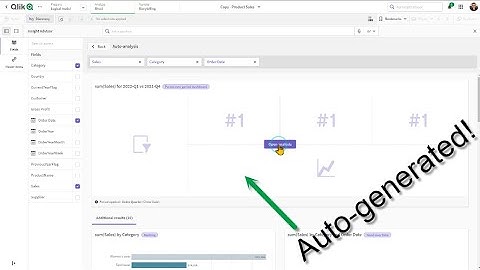 Qlik Sense SaaS in 60 - Auto-generated period over period analysis dashboard